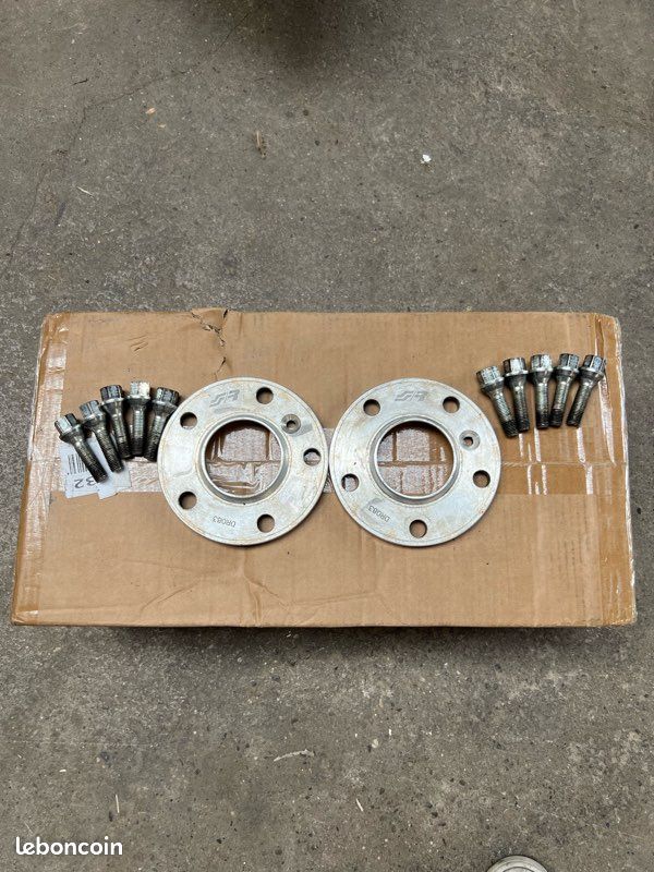 Cales élargisseurs entretoises Simoni Racing 12 mm – BMW 5x120 (image 2)