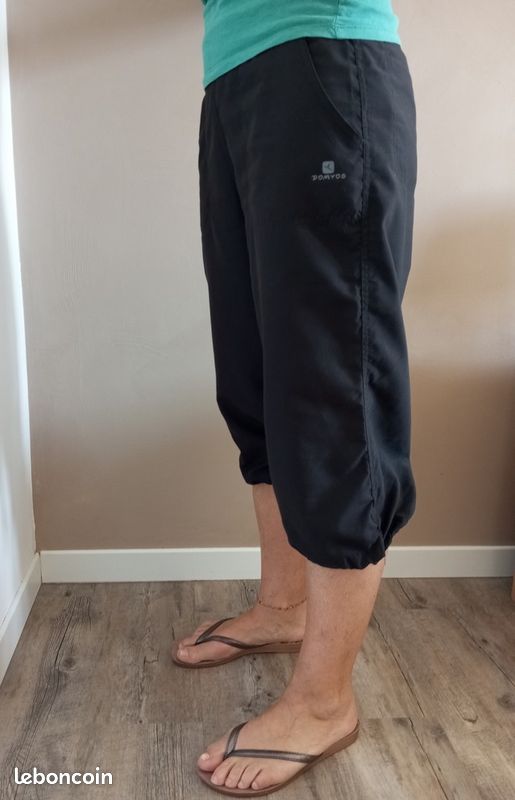 Lot de 2 joggings pantacourt Décathlon Domyos - Taille M (image 3)