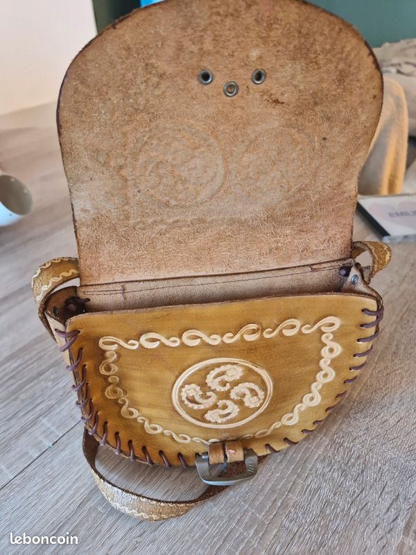 Sac bandoulière original cuir (image 4)