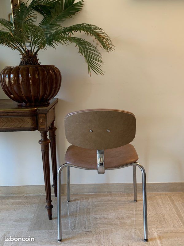 1 chaise Steelcase Strafor design P.Paulin circa 1970 (image 3)