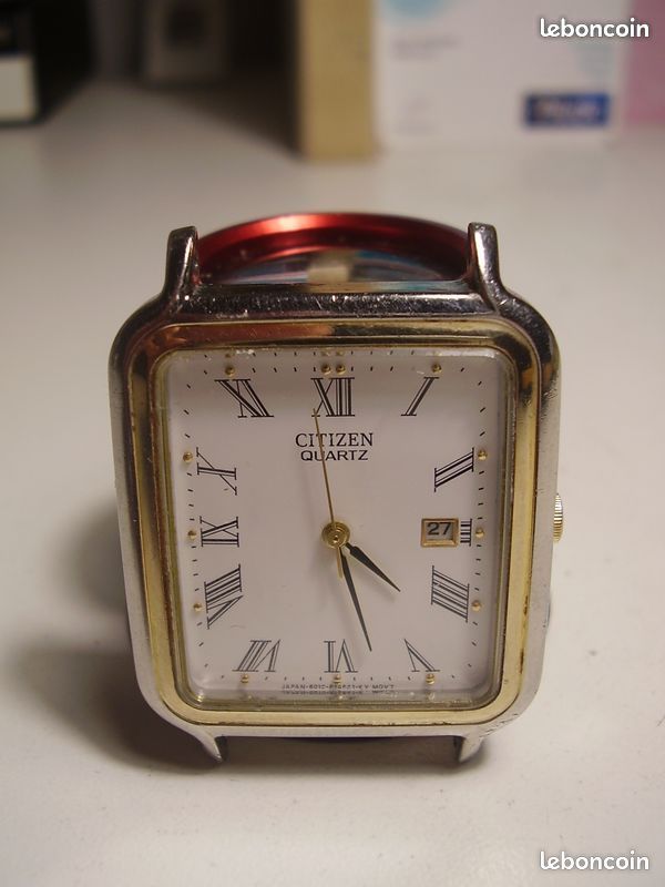 Montre Citizen Gents Plaqué Or Des Années 80 - Neuf Avec étiquettes, Ajustement Universel