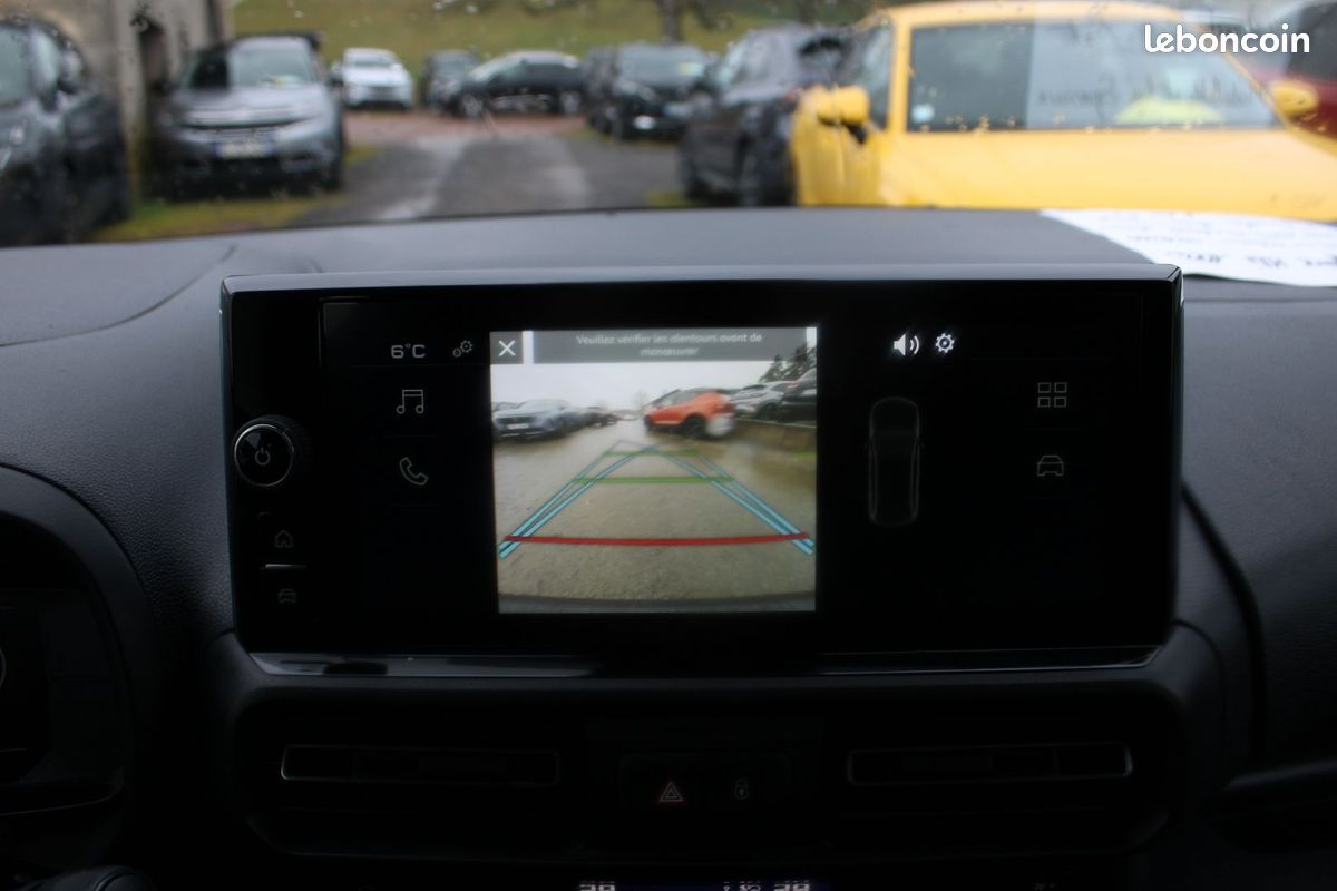 Fiat DOBLO AFFAIRE "5 PLACES" XL HDI 100 CV GPS VIA CAMÉRA FULL LED I-COKPIT TVA=19875E HT (image 12)