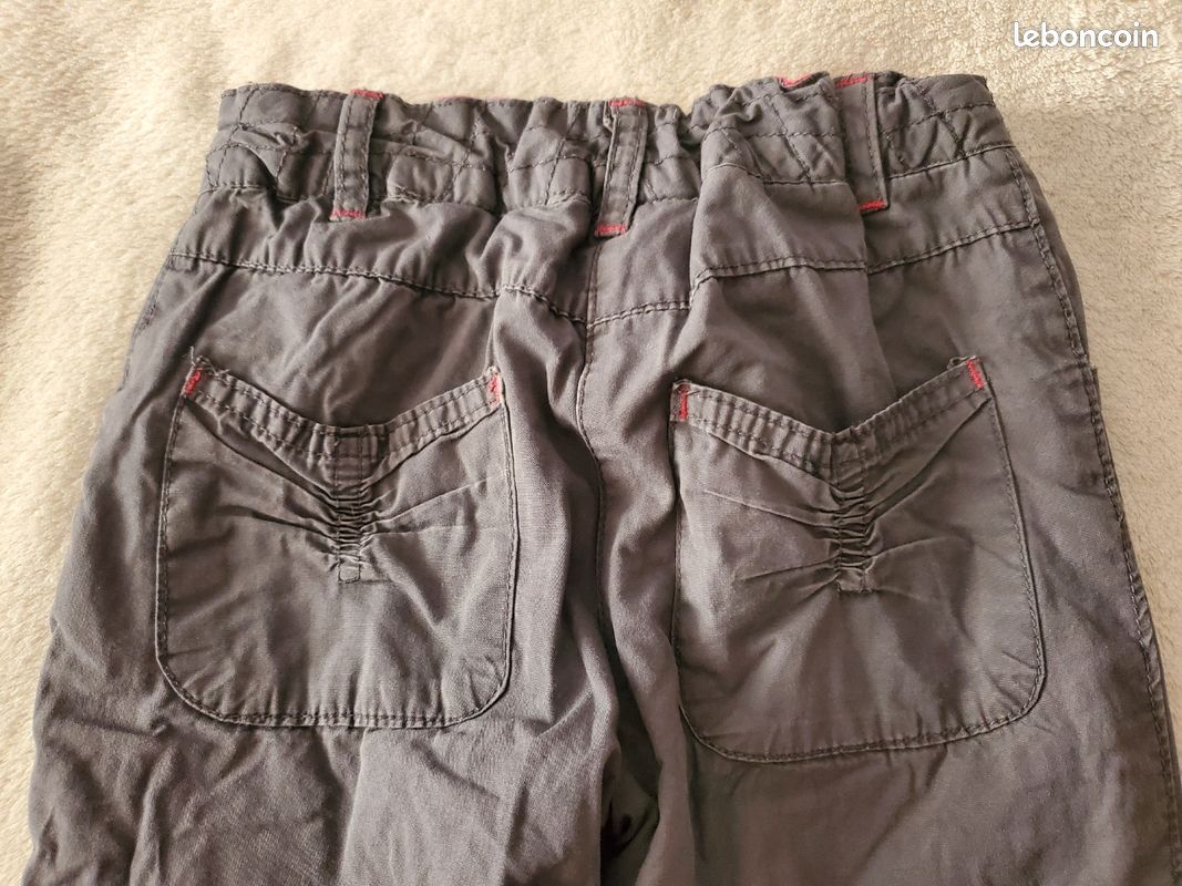 Pantalon gris fille 5ans Orchestra (image 8)