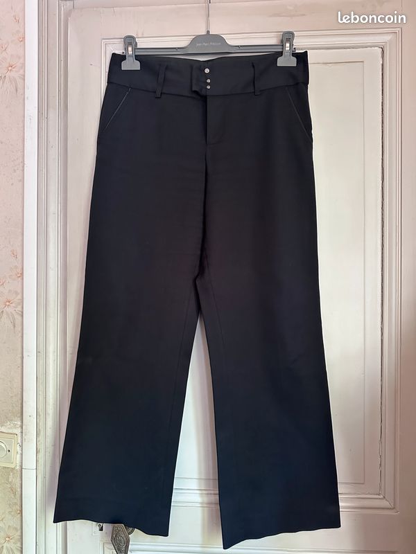 Pantalon DDP T42 jambes larges chic femme (image 1)