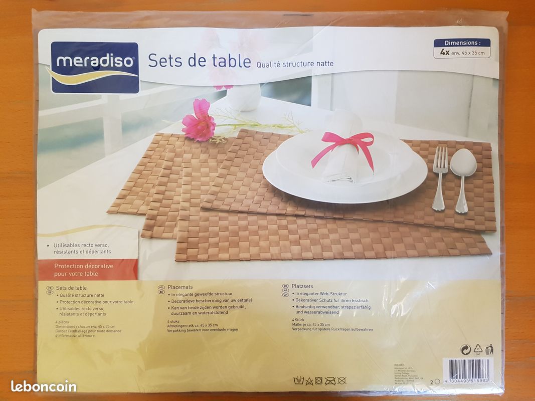 Sets de table meradiso - Neuf (image 1)