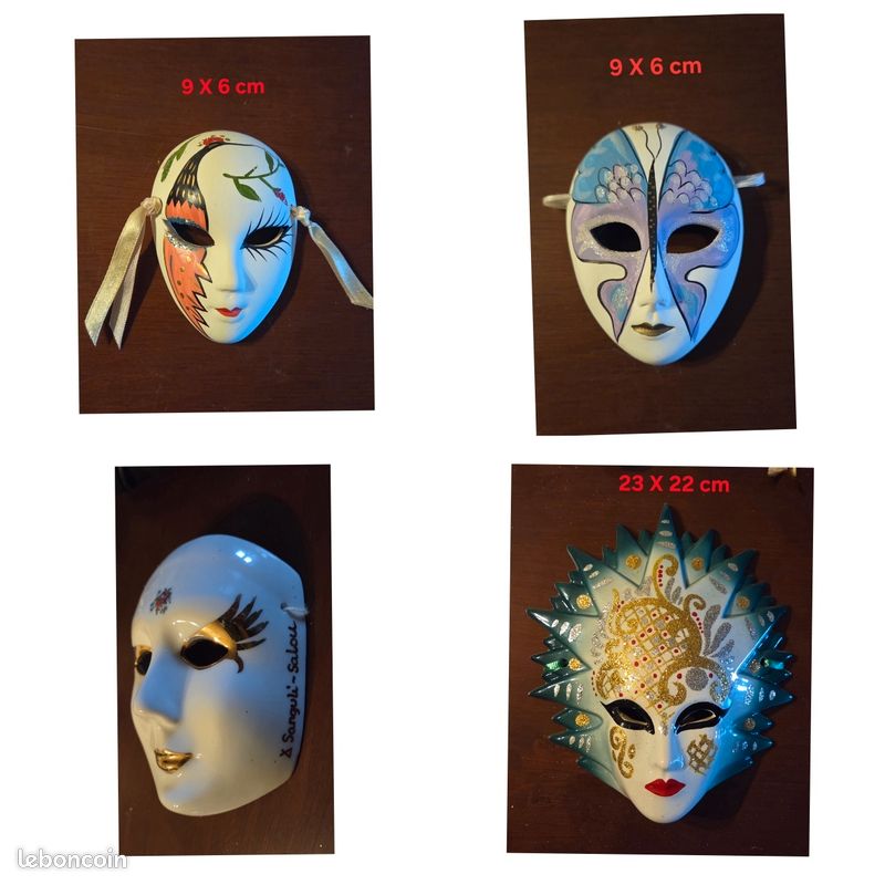 Masque Vénitien Intégral Vintage Doré – Costume Carnaval, Bal Masqué Et Halloween – Confortable Et Résistant