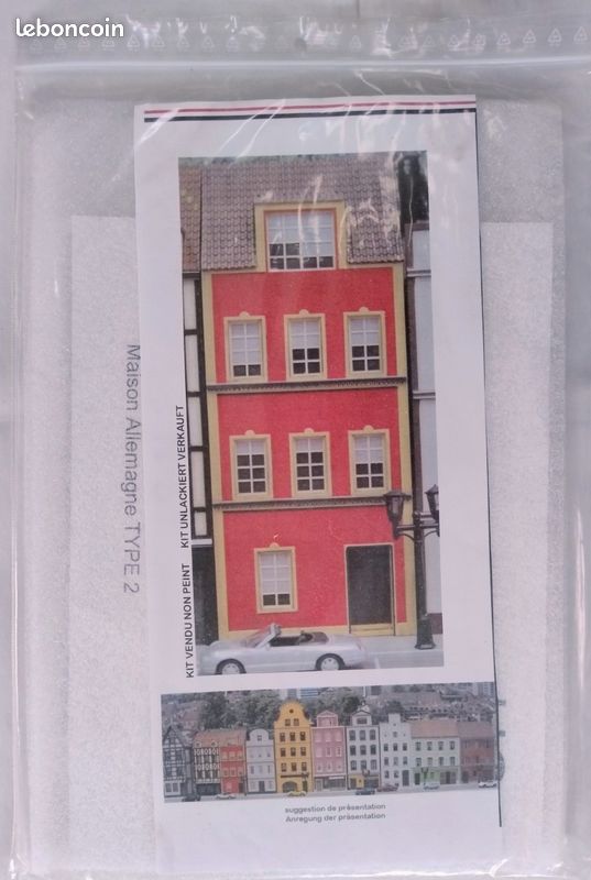 Lot De Planches Décorations Diverses Pour Train Ho 1/87 - Murs, Panneaux - Occasion