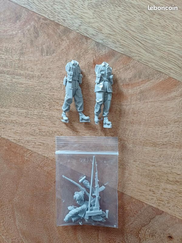 Maquette Canon 3cm Vierlingsflak 103/38 – Échelle 1/16, Marque 16.02 (Neuf)
