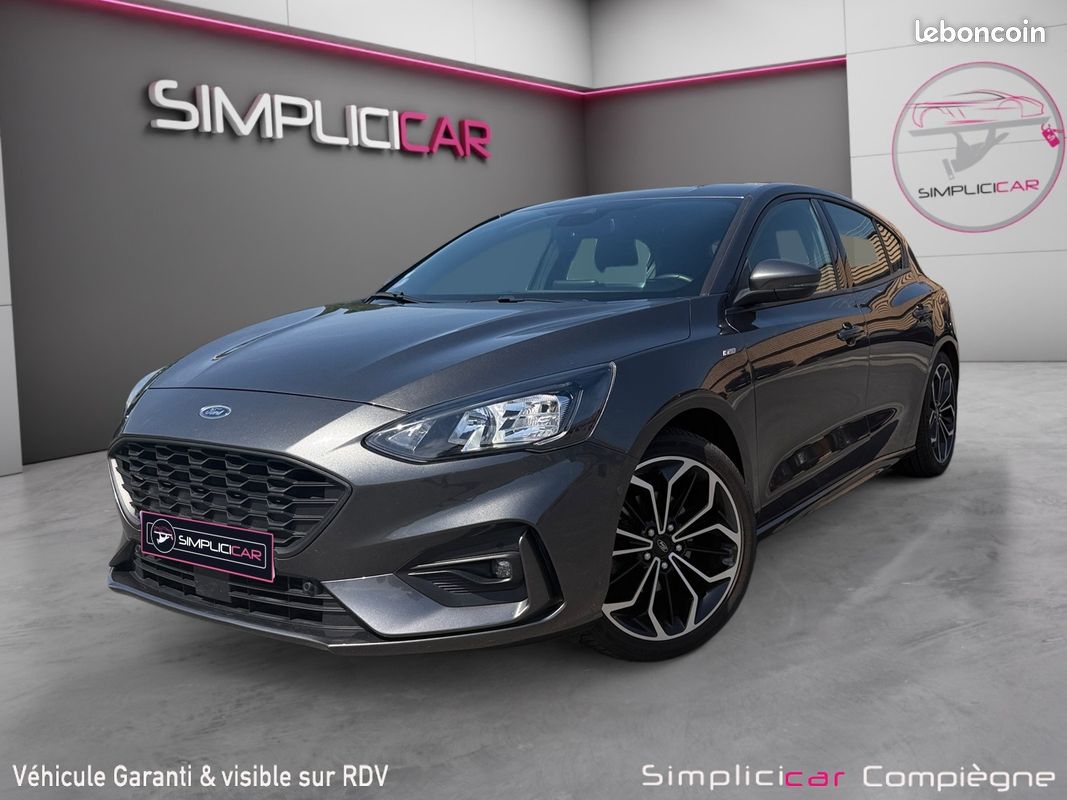FORD FOCUS 1.5 EcoBoost 150 SS BVA8 ST Line - GPS - Caméra - Détecteur angles mort - Carplay - Suivi à jour (image 4)