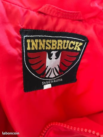 Écusson Ski Innsbruck Autriche Années 1980 - Feutre à Coudre, Souvenir