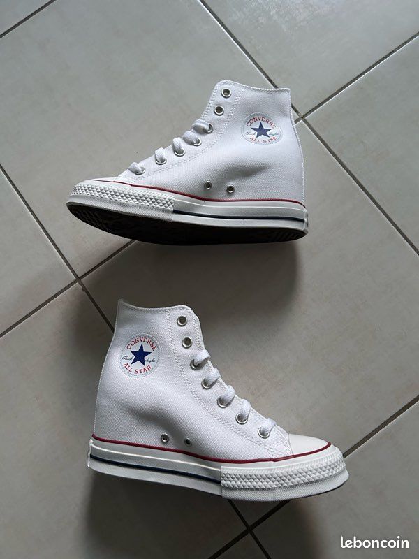 Converse Chuck Taylor all star wedge neuve taille 38 semelle compensée (image 3)