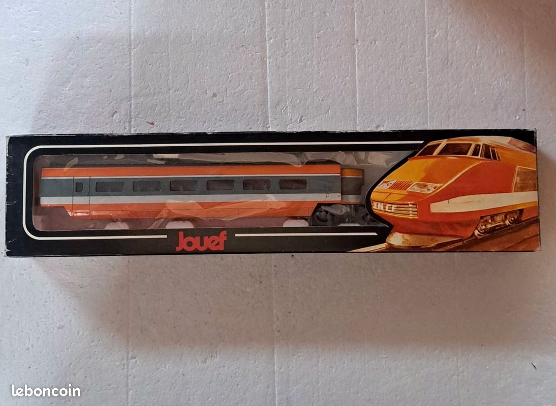 JOUEF Timon Attache Fourchette Bogie Wagon TGV Voiture Intermédiaire HO By Jeanmich59162