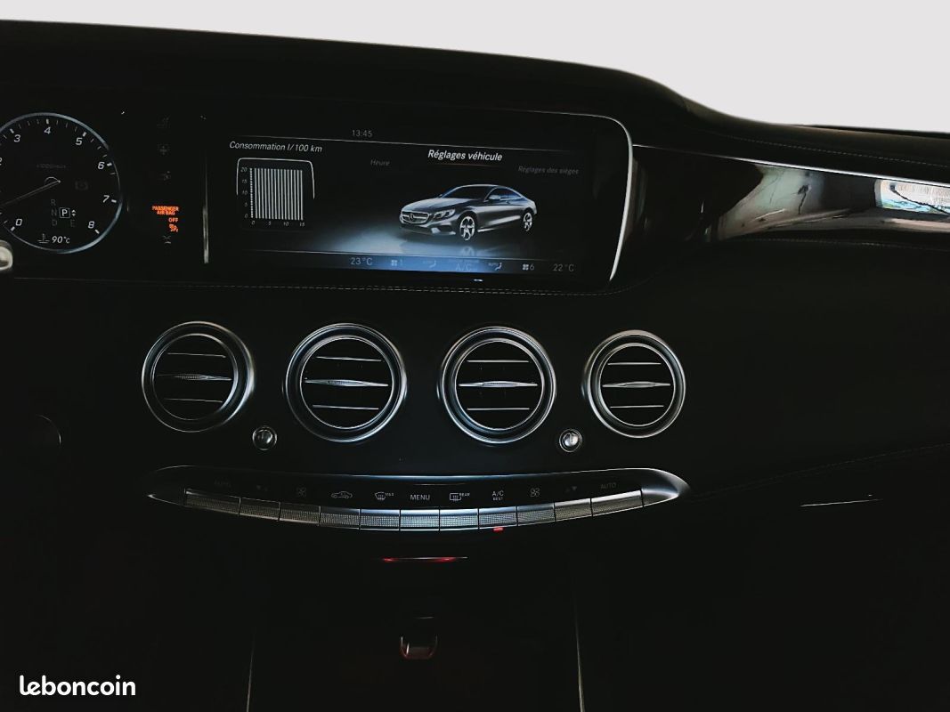 MERCEDES Classe S Coupe/CL 500 4Matic 9G-Tronic - Toit Pano MAGIC SKY - 3D Sourround Burmester (image 24)