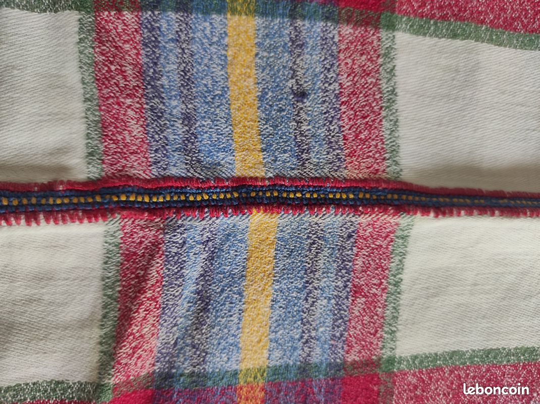 Ensemble nappe et serviettes anciennes (image 5)