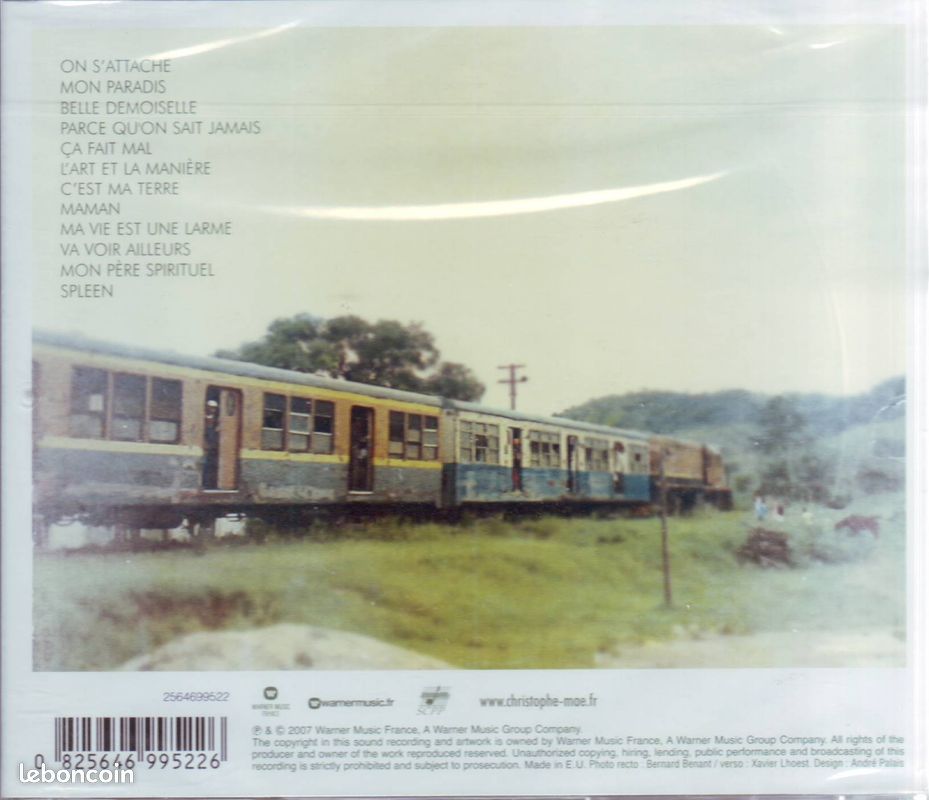 Christophe Maé, Mon paradis ( cd album neuf sous blister) (image 2)