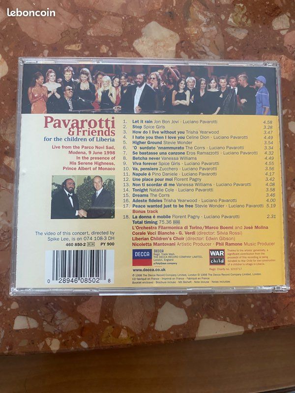 Cd Pavarotti et amis (image 2)