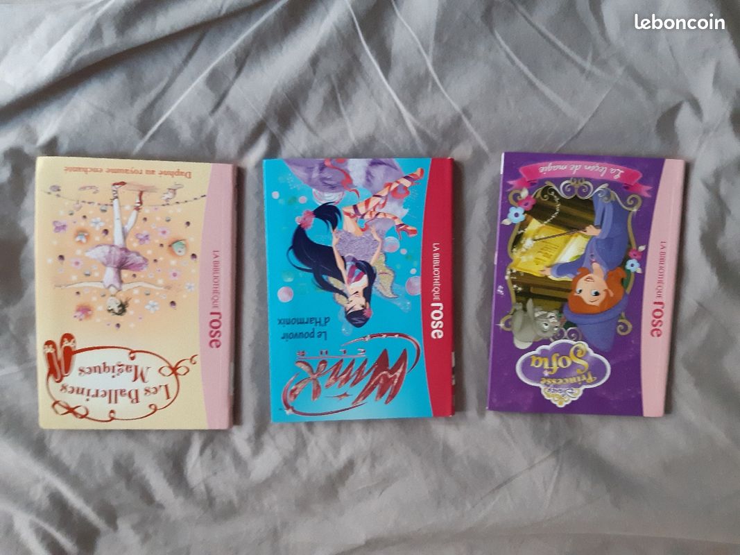 Lot de 3 livres Bibliothèque Rose (image 1)