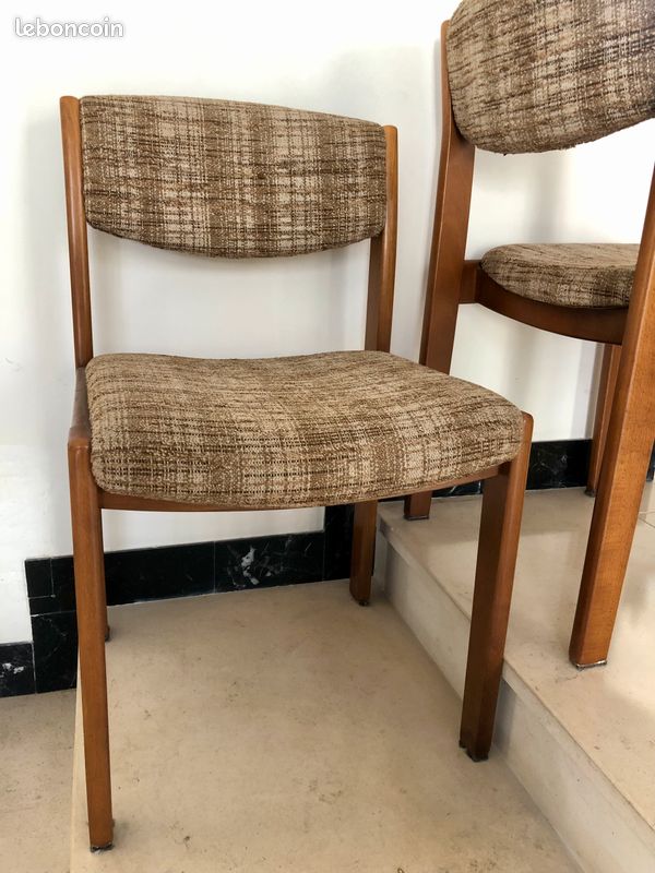 Chaises Vintage Années 80 (6 disponibles) (image 4)