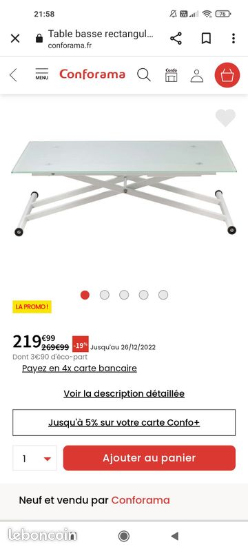 Table basse (image 1)