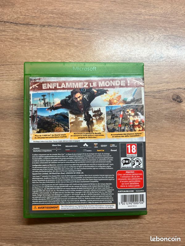 Just Cause 3 - Xbox One - Jeu D'action/aventure - PEGI 18 - Occasion