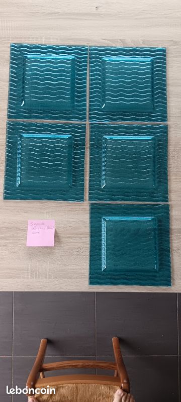 Assiettes carré (*11) (image 3)