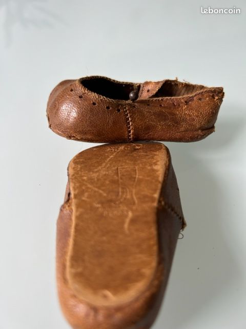 Estampille Cuir Vintage Pour Semelles De Chaussures - Années 50