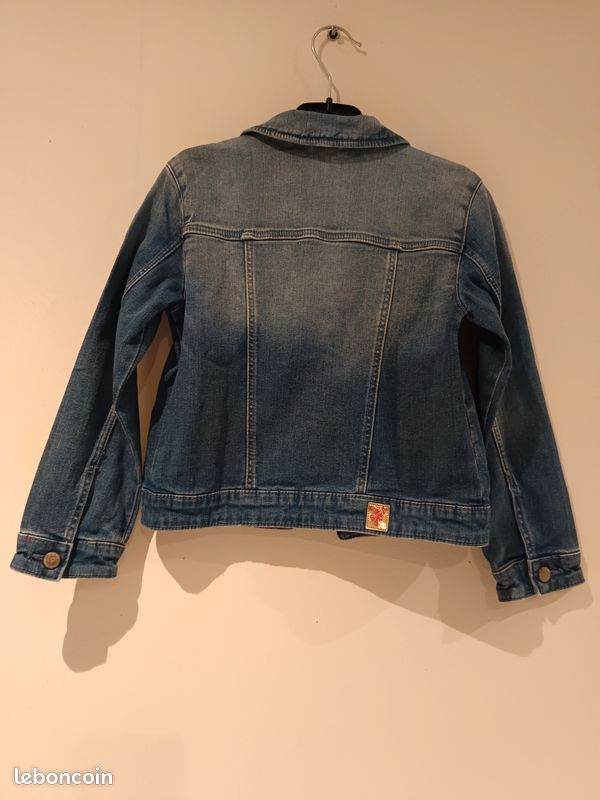 Veste en jean bleue pour fille taille 6 ans (image 2)