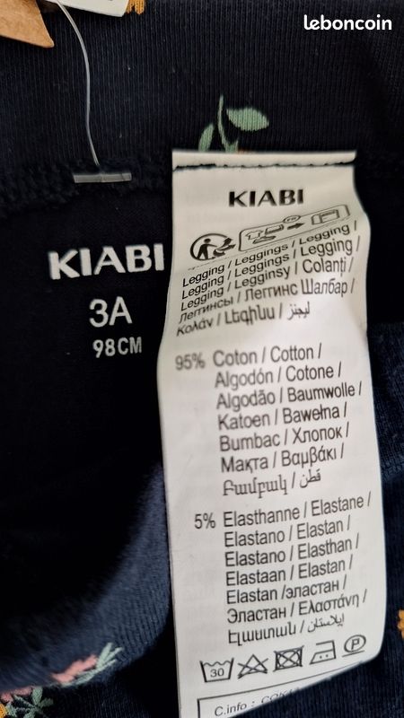 Legging Fille BabyGap Imprimé Nœuds Marine - Taille 12-18 Mois - Neuf Sans étiquettes