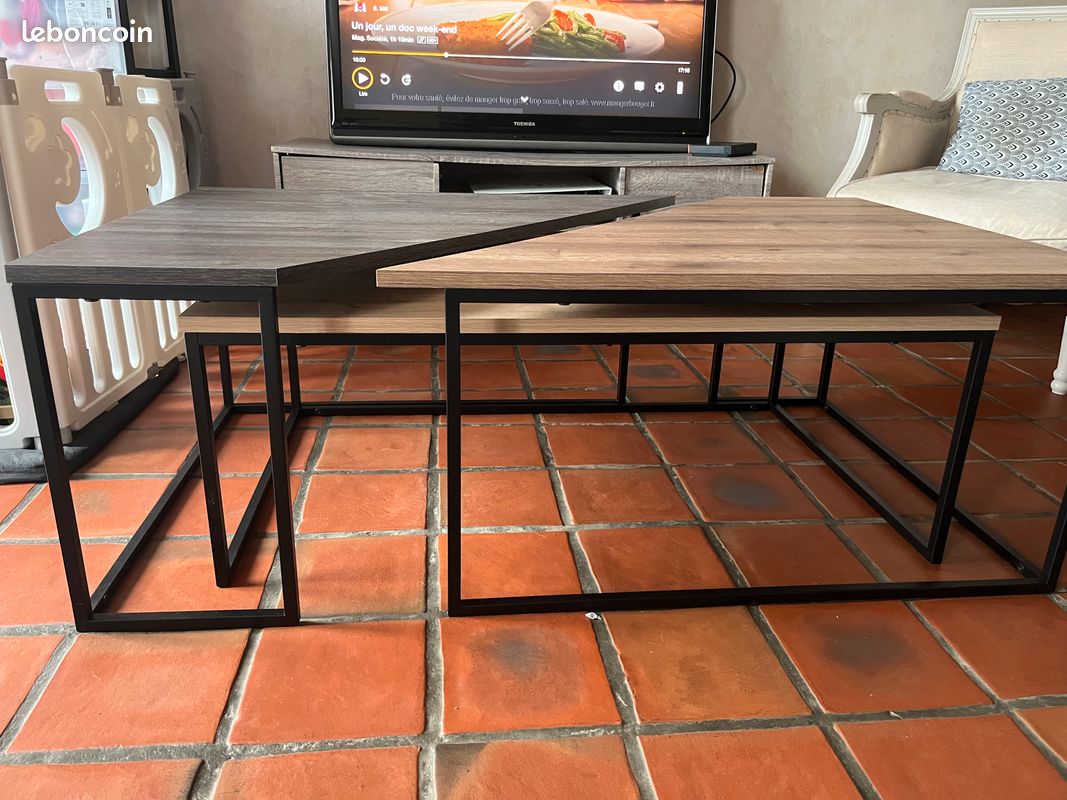 Table basse 3 pièces (image 2)