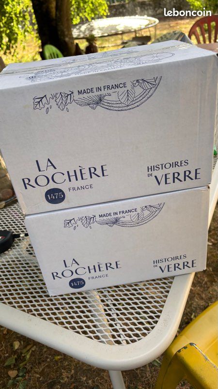 Lot de 12 coupes a glaces de la verrerie La Rochère (image 7)