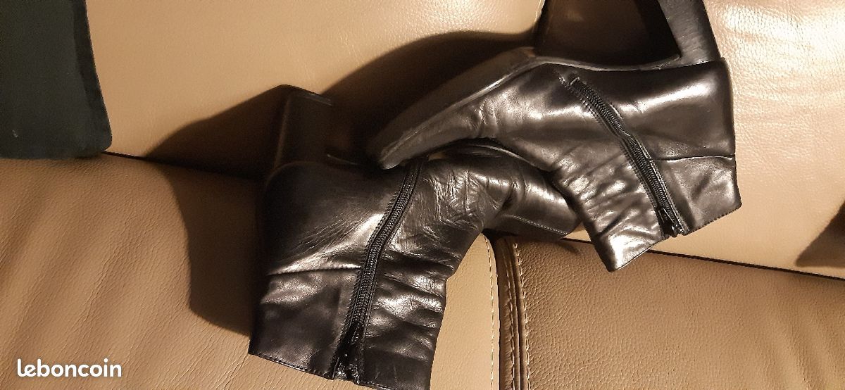 Bottines très bon cuir (image 1)