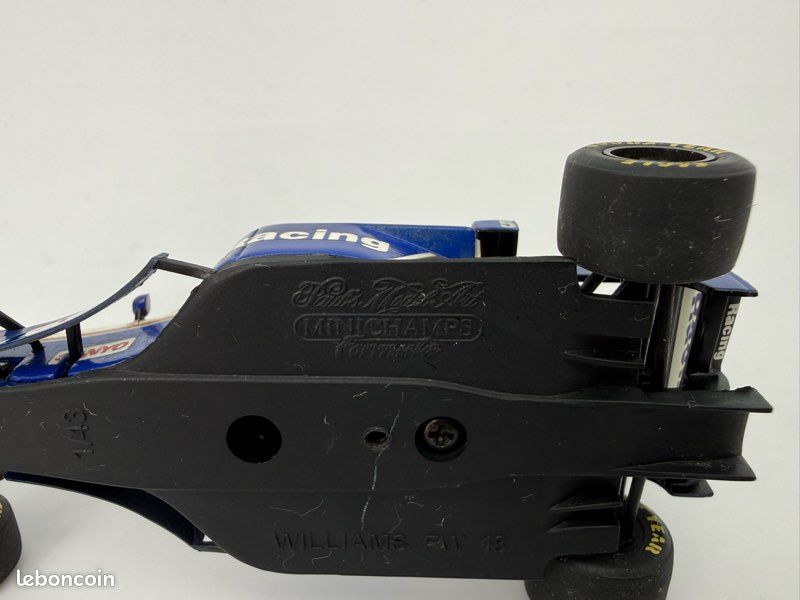 Voiture Williams FW18 Renault #5 Damon Hill 1996 Minichamps 1/43 F1 Racing Elf - Collection