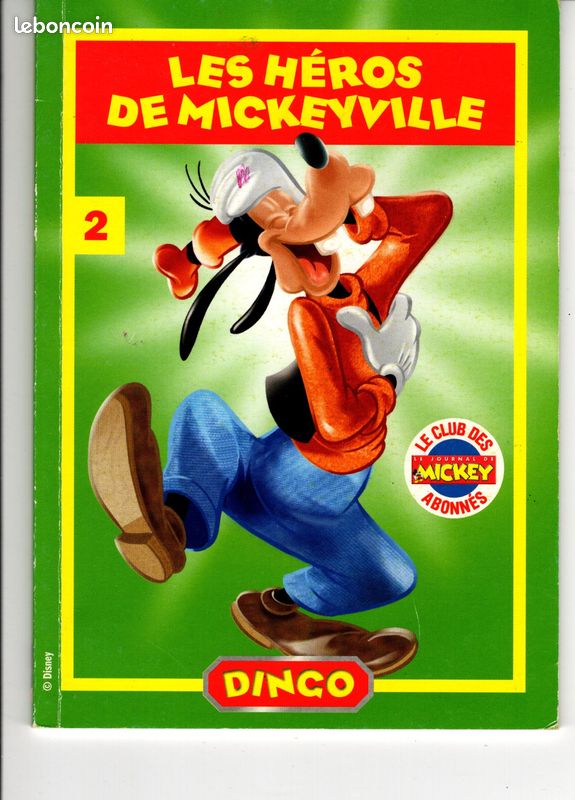 BD Les héros de Mickeyville N°2 Dingo (image 1)
