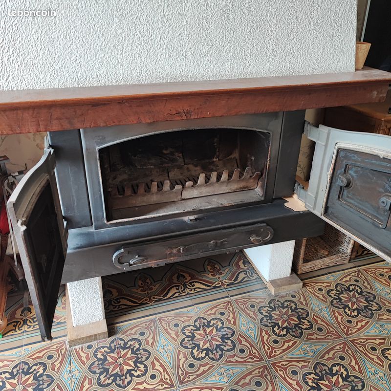 Insert (poêle à bois) - cheminée complète (image 3)