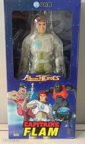 CAPTAIN FLAM - Capitaine Flam Figurine Mala 20cm Boite FR - HL PRO HL