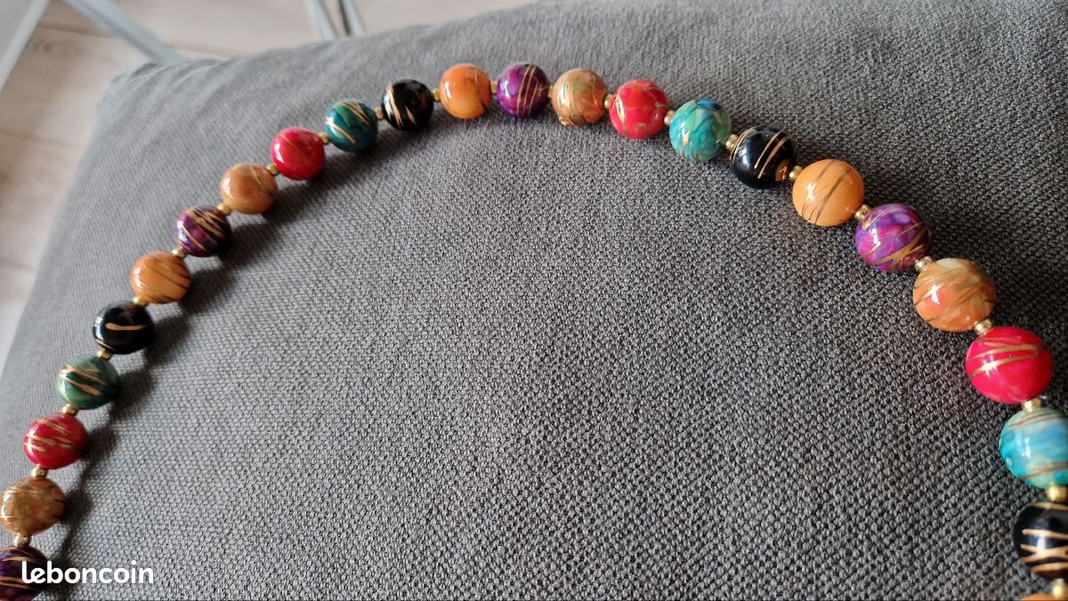 NEUF Collier perles (image 2)