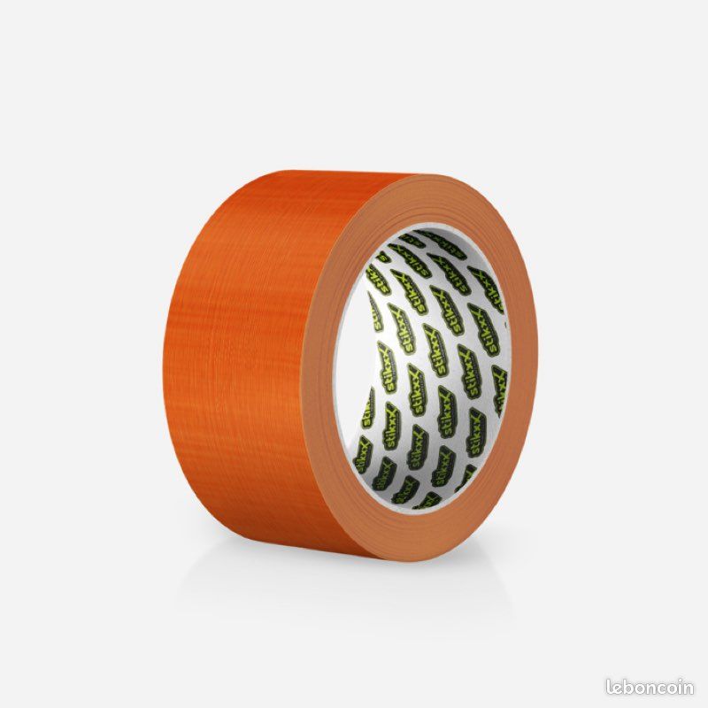 Scotch orange toilé facadier (image 2)