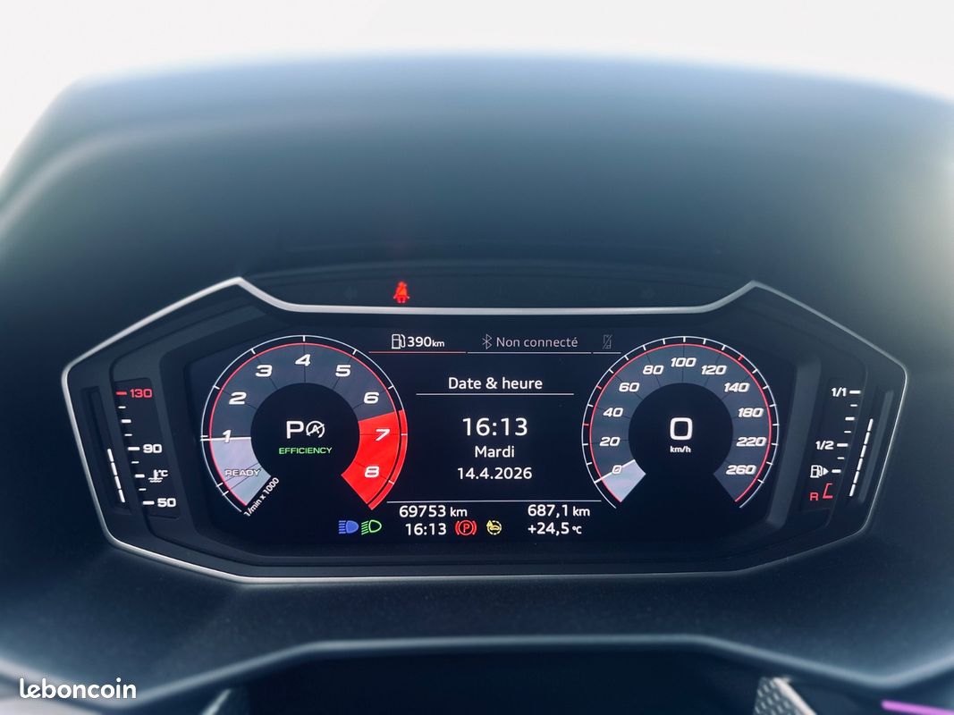 Audi A1 Sportback 35 TFSI 1.5 150CH S-line + CARPLAY + ECLAIRAGE D'AMBIANCE + 2EME MAIN + GARANTIE 12 MOIS (image 16)