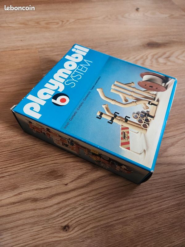 ULTRA RARE EXCLUSIVE SET 3200 V1 PREMIERS Boite PLAYMOBIL 1975 TRAVAUX EUR 399,99 - FR