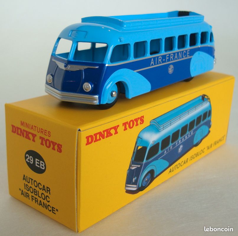 Dinky Toys Atlas Autocar Isobloc Air France Réf 29 EB Neuf