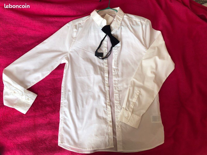 Chemise blanche garçon (image 1)
