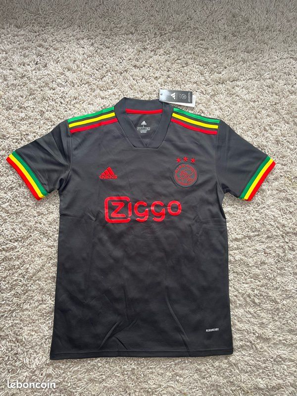 Shirt Ajax Divisa 2021 Ajax Bob Marley Ajax Kit Black Ajax Maglia