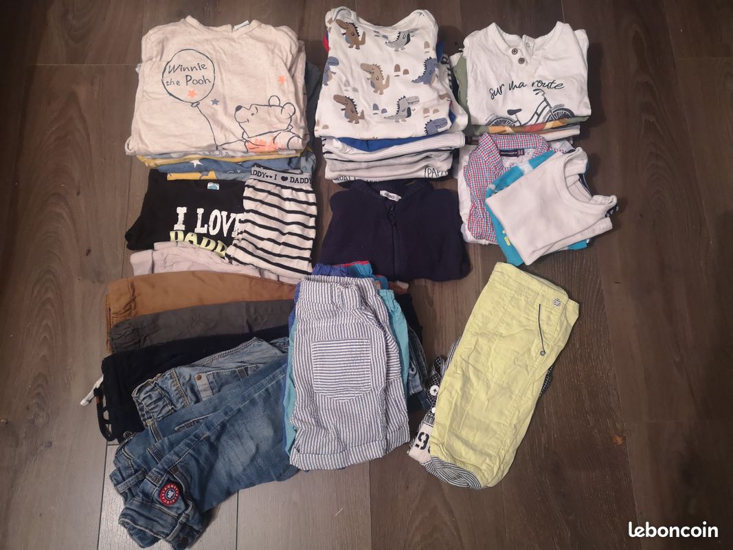 Lots vêtements bébé 18 mois (image 1)