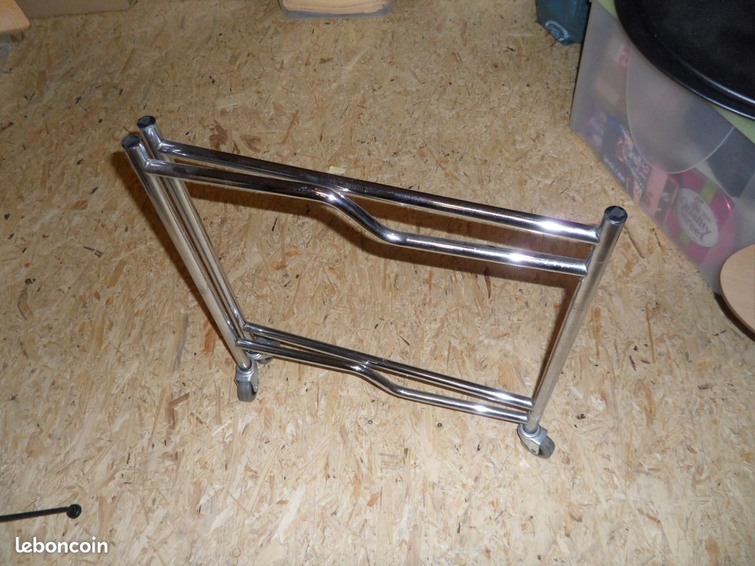 Table a roulettes mobile VINTAGE (image 3)