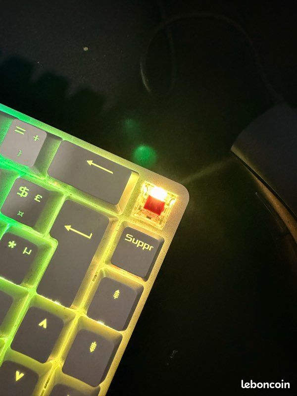 Clavier gaming ROG Falchion Ace Blanc (image 2)