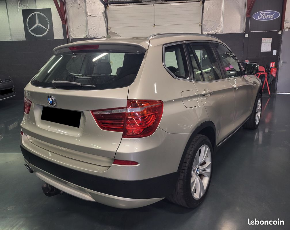 BMW X3 35d XDrive Boite Auto 3.0 d 24v DPF 313cv Luxe (Cuir - GPS - Caméra - Toit Ouvrant - Toit Pano) (image 10)