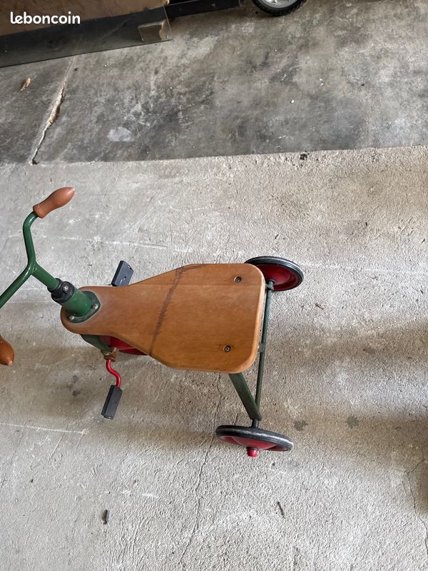Modèle De Tricycle Rétro Métal Décoration Vintage Pour