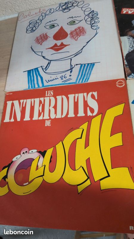 4 vinyles Coluche (image 2)