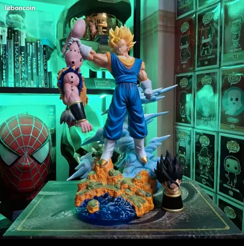 Figurine Articulée Dragon Ball Super Heroes - Vegetto 30 Cm - Édition Spéciale SDCC 2023 - Neuf (boîte Ouverte)