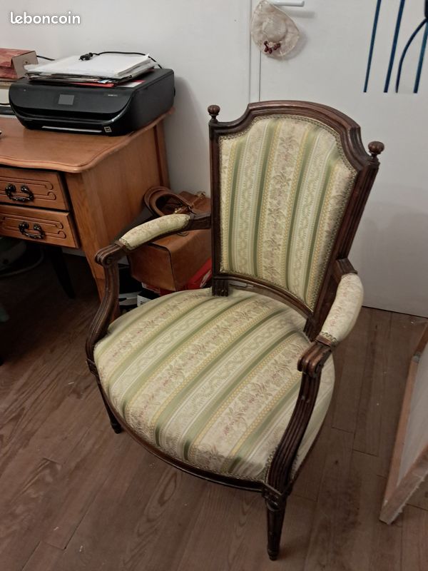Fauteuil Cabriolet LOUIS XVI (image 3)